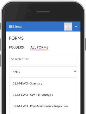 Forms list - Folders-gif
