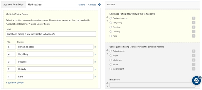 Multiple Choice Scoring